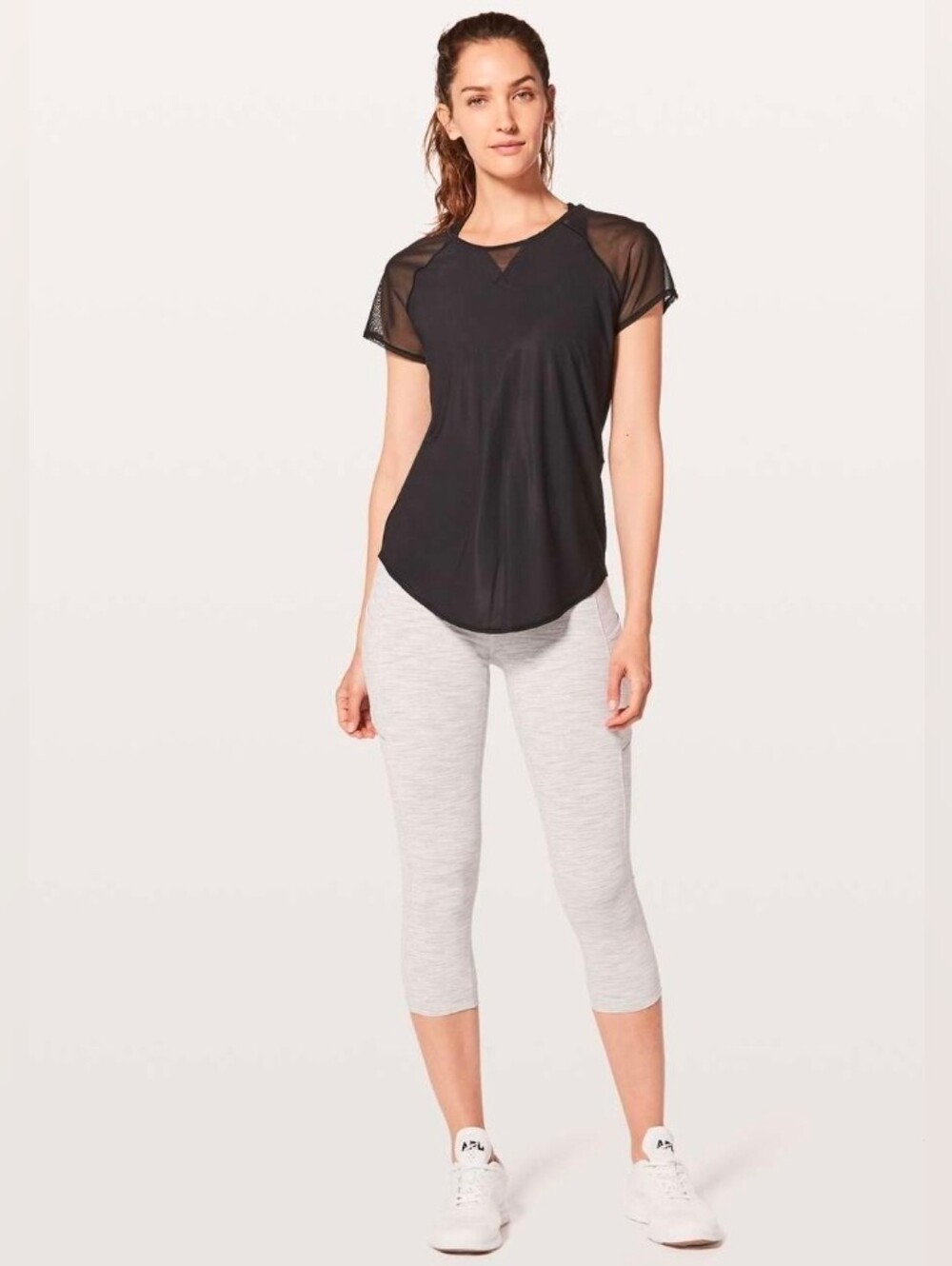 Lululemon Mix & Mesh Short Sleeve